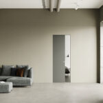 Single pocket door system Absolute Evo suited to 15 cm double layer walls