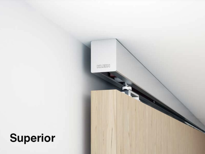 Sliding wood door system Lite+ mounting on ceiling - Image 5