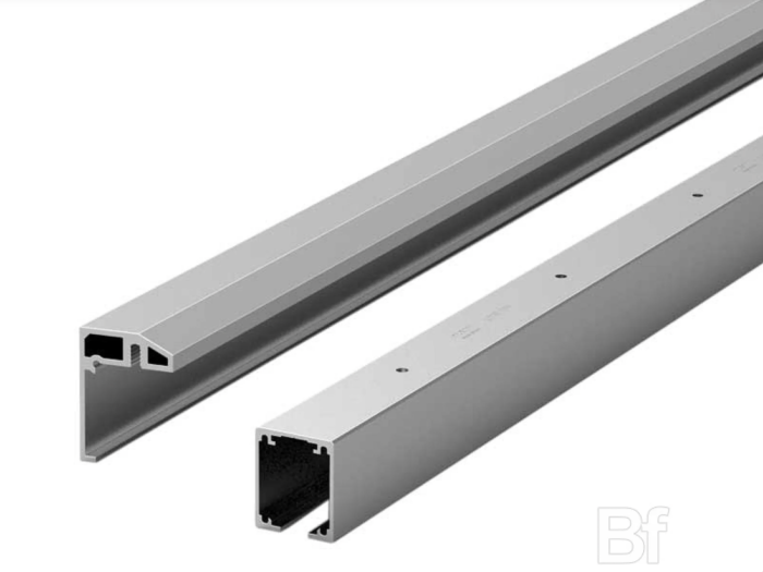 Sliding wood door system Lite+ Wood for wall mounting - Image 2