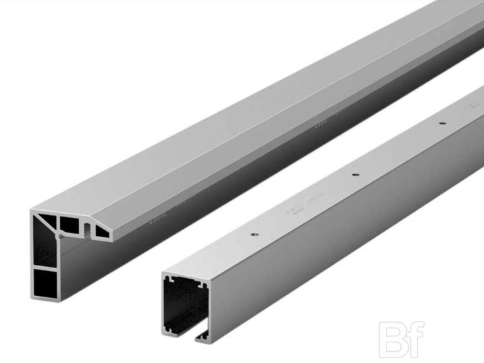 Sliding wood door system Lite+ Wood for wall mounting - Image 3