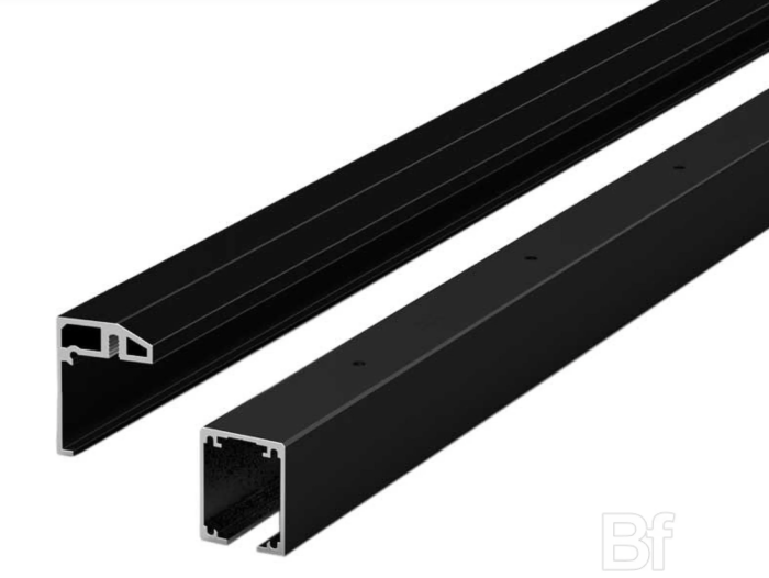 Sliding wood door system Lite+ Wood for wall mounting - Image 4